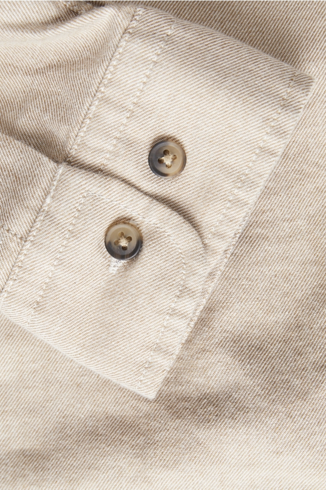 JJECLASSIC MELANGE SHIRT LS SN 12235974 Oatmeal